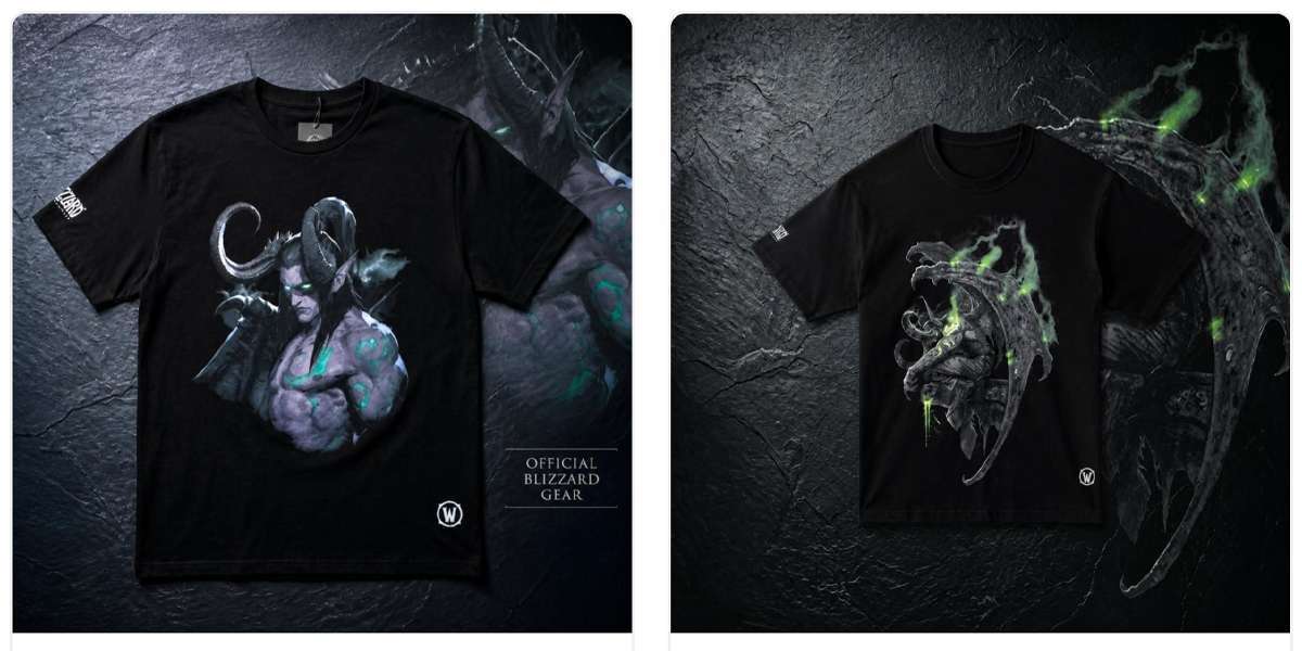 World Of Warcraft Illidan Stormrage Graphic T-Shirt Guide