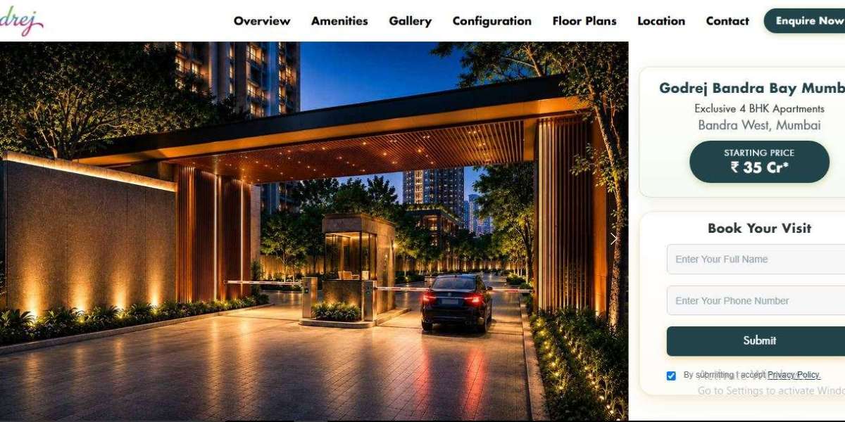 Godrej Bandra Bay Mumbai: Explore Exclusive 4 BHK Apartments