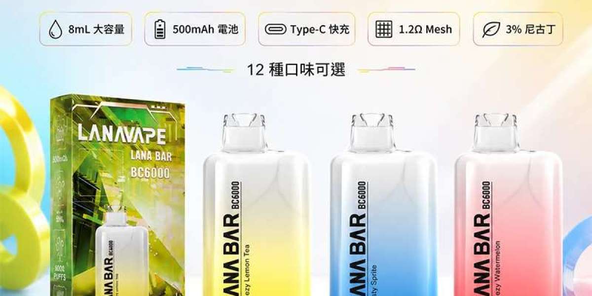 LANA拋棄式電子煙怎麼選？不同口數與產品系列差異解析