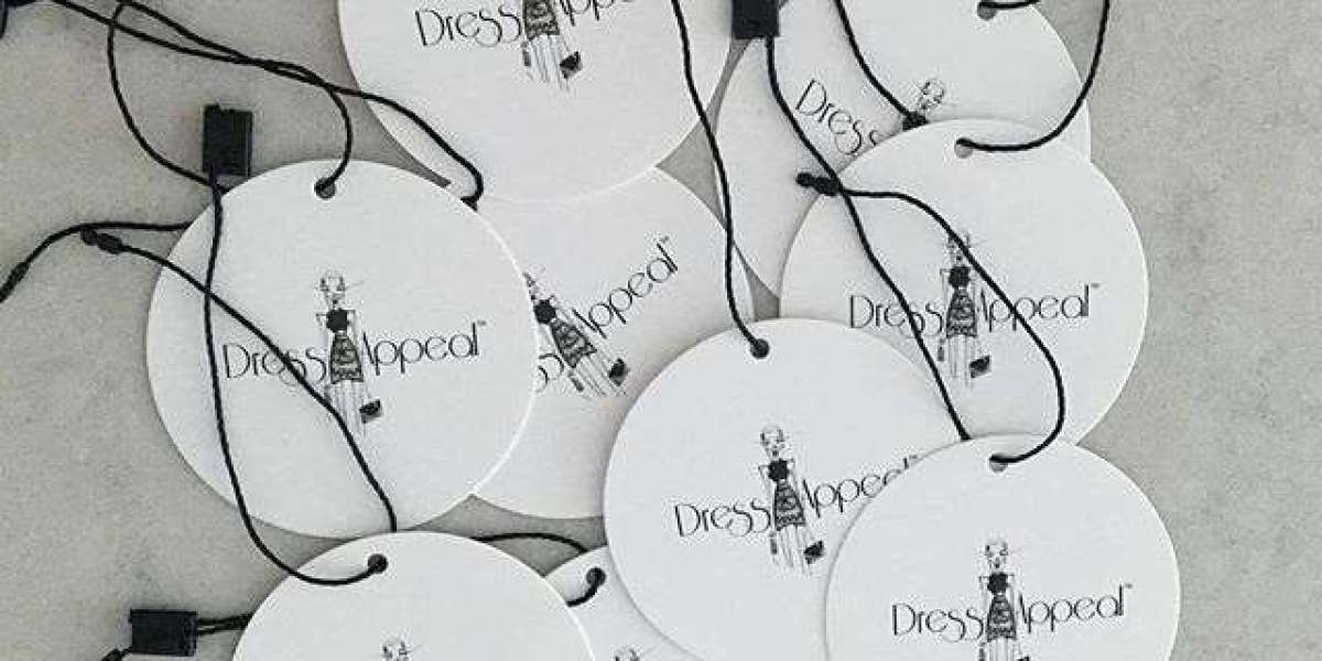Custom Half Circle Tags Wholesale Premium Branding Solutions