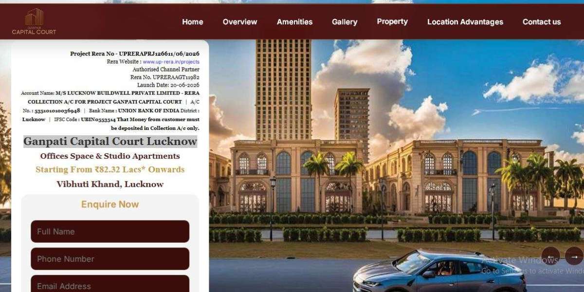 Ganpati Capital Court Lucknow: Explore Modern Commercial Spaces