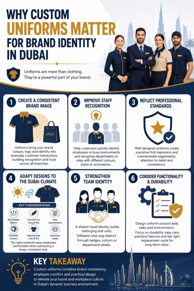 Why Custom Uniforms Matter for Brand Identity in Dubai – @brianwalker1 on Tumblr