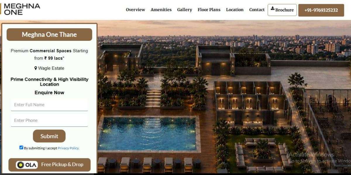 Meghna One Thane: Explore Modern Commercial Spaces