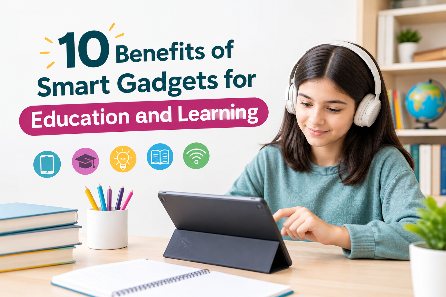 Smart Gadgets for Education: 10 Benefits Students Gain