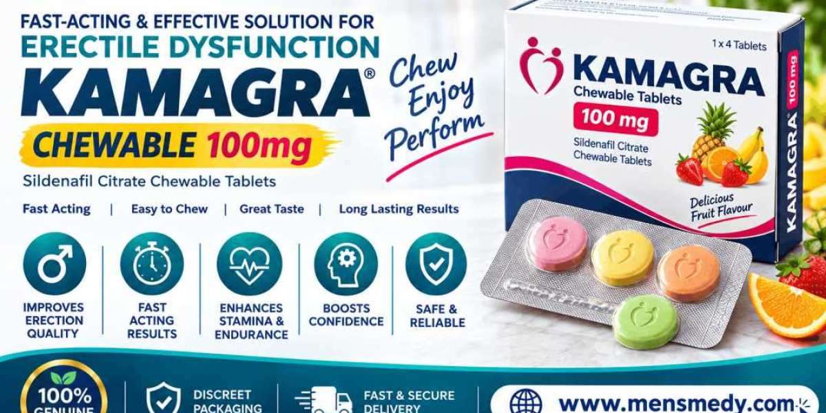 Buy Kamagra chewable 100mg tablets online