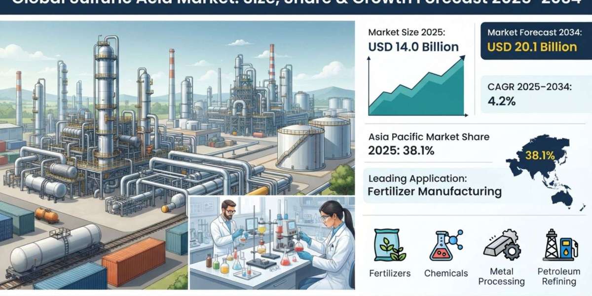 Sulfuric Acid Market Size, Share, Growth Trends & Forecast 2034