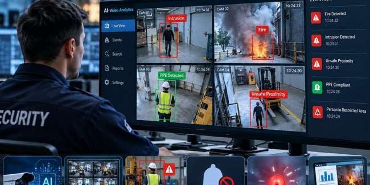 Advanced Video Analytics for Fire & Smoke Detection in UAE