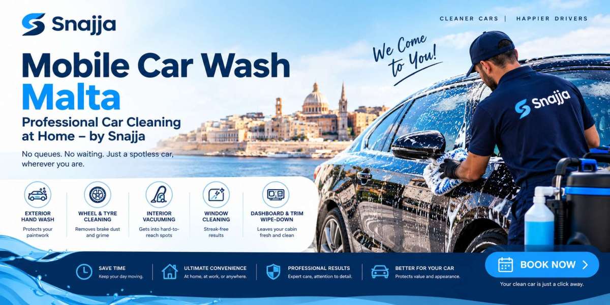 Mobile Car Wash Malta | Car Cleaning at Your Doorstep