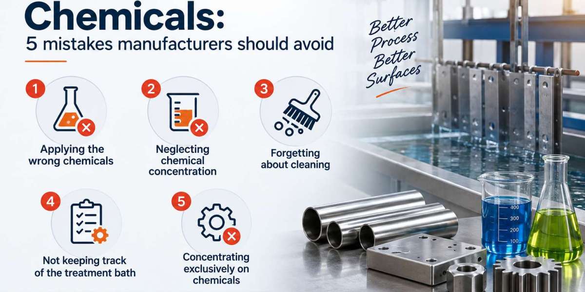 Metal Treatment Chemicals: 5 mistakes manufacturers should avoid