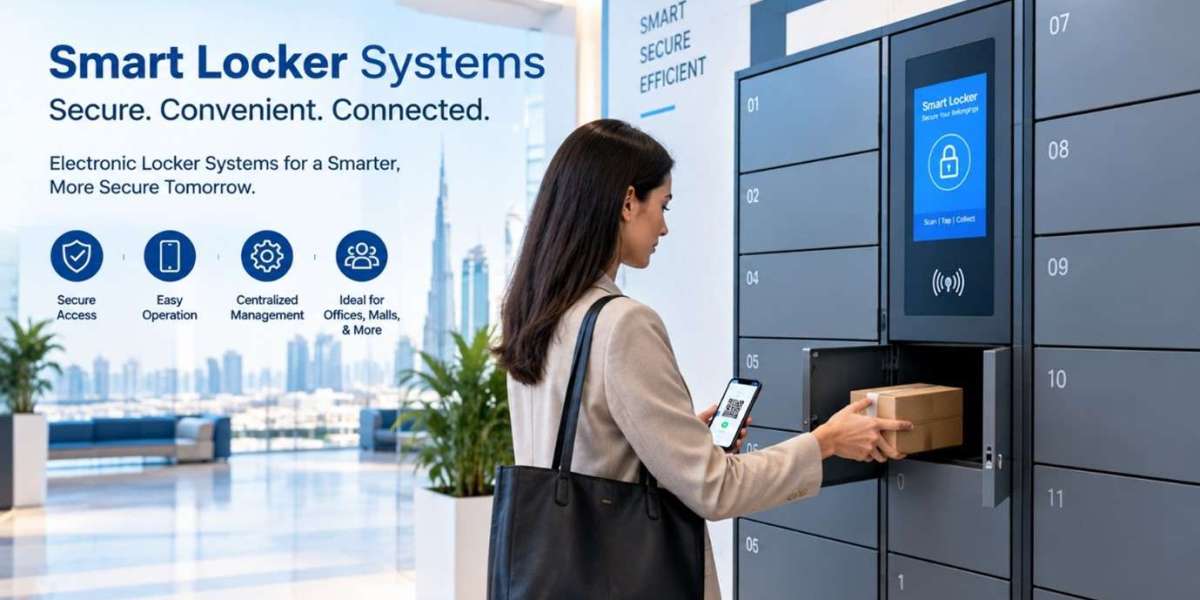 Smart Locker Systems for Modern shopping malls in the UAE